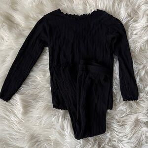 Ribbed toddler pjs - vaenait baby